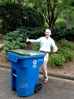 Republic's contract for curbside recycling renewed for another three years. The company must provide more reporting, school educational services and better advertise consumer benefits promised in the contract. 